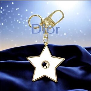 Dior Star Ceramic Diffuser Key Ring/Bag Charm. NEW in SEALED Original Box. GWP
